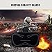 VR Headset, Virtual Reality Headset VR Goggles with Anti Blue Film Lightweight 3D VR Glasses for 3D Videos Movies Games for iPhone/Samsung/Google Smartphone (Black)
