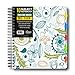 iScholar IQ Poly Cover 10 Subject Notebook, Double Wired, 11 x 8.5 Inches, 250 Sheets, Assorted Bright Cover Designs, Design Will Vary (58911)