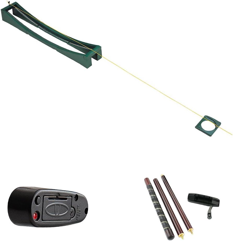 POSMA PG090O Putting Trainer Long Track Practice bundle set with 1set