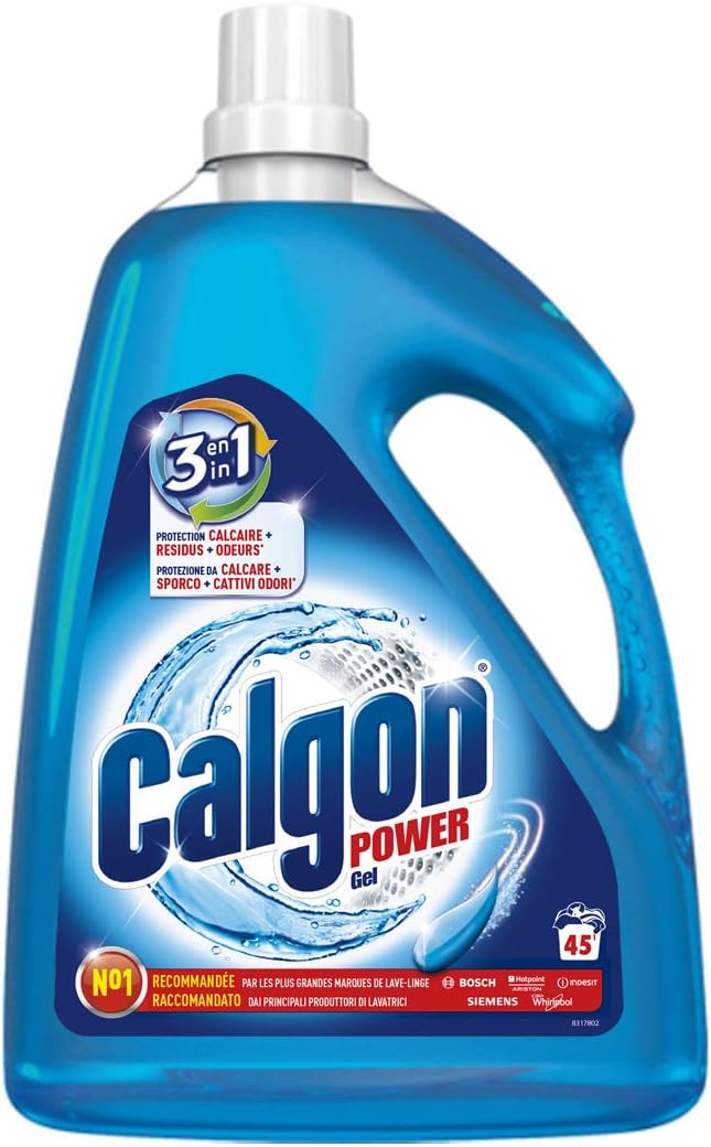Calgon Gel 2 in 1 Anticalcare, 2.25 Litri, 45 Lavaggi Amazon.it