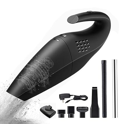 Handheld Vacuum Cordless Hand Vacuum Cleaner Rechargeable 5kpa Powerful Cyclonic Suction Cleaner Wetdry Cordless Vacuum Cleaner Lightweight Auto