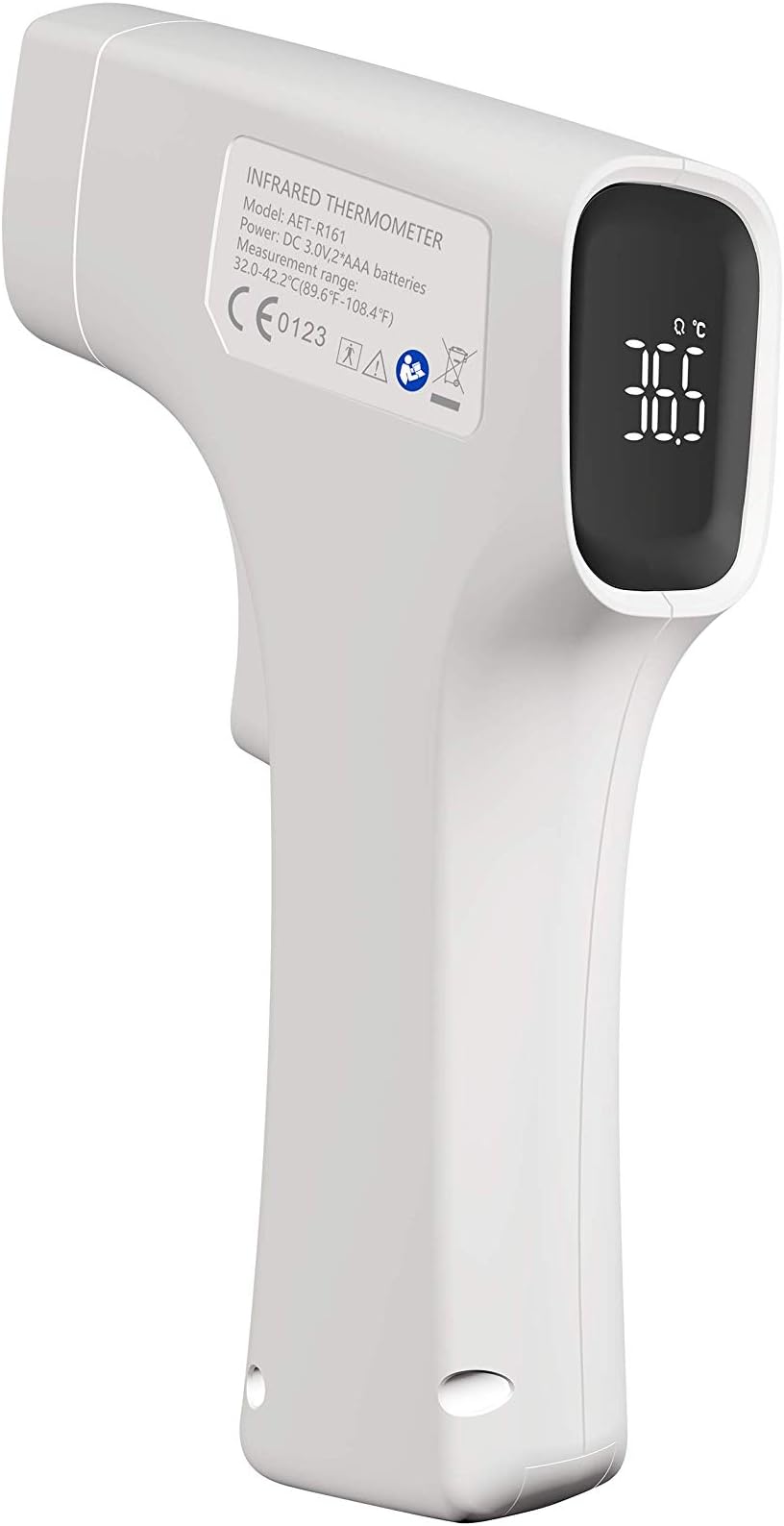 [2020 Updated] Forehead Thermometer, CVT Non Contact Forehead Thermometer - Fashion Medical Infrared Forehead Thermometer for Fever - No Touch Forehead Thermometer Temperature Gun for Kinds and Adult
