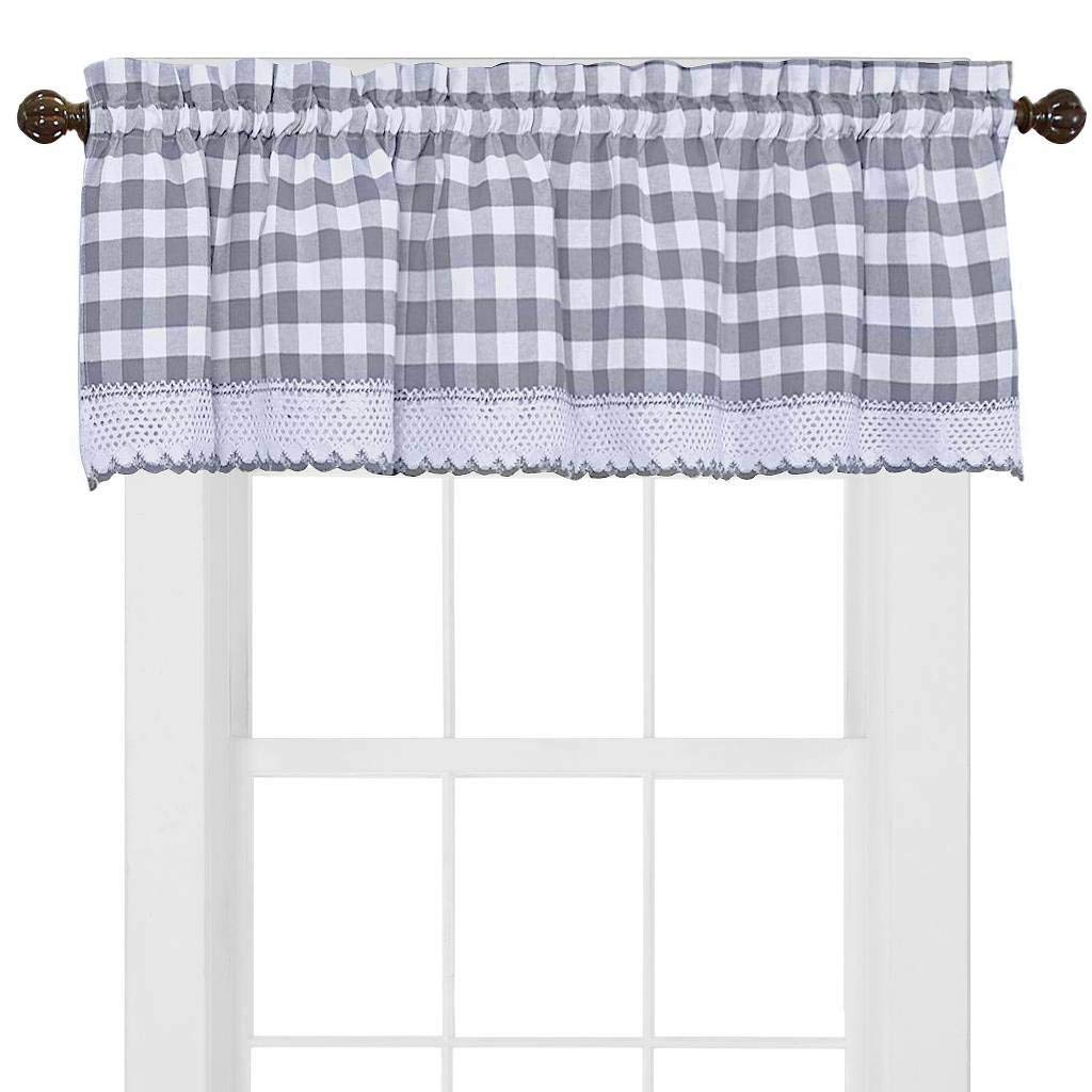 Best kitchen curtains in blue and white