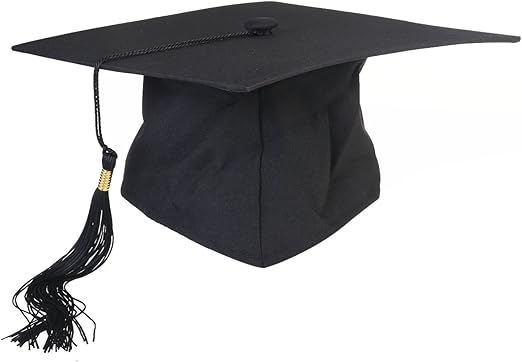 black graduation cap