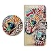 Bfun Packing Tribal Floral Elephant Wallet Leather Cover Case for Samsung Galaxy S5