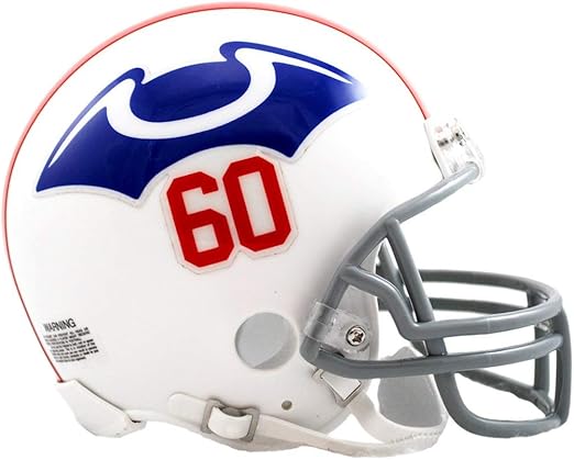 Amazon Com Riddell Nfl New England Patriots Helmet Mini Vsr4 One Size Team Colors Sports Fan Notepad Holders Clothing