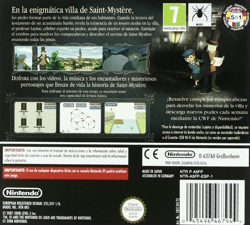 Profesor Layton y la Villa Misteriosa: Amazon.es: Videojuegos
