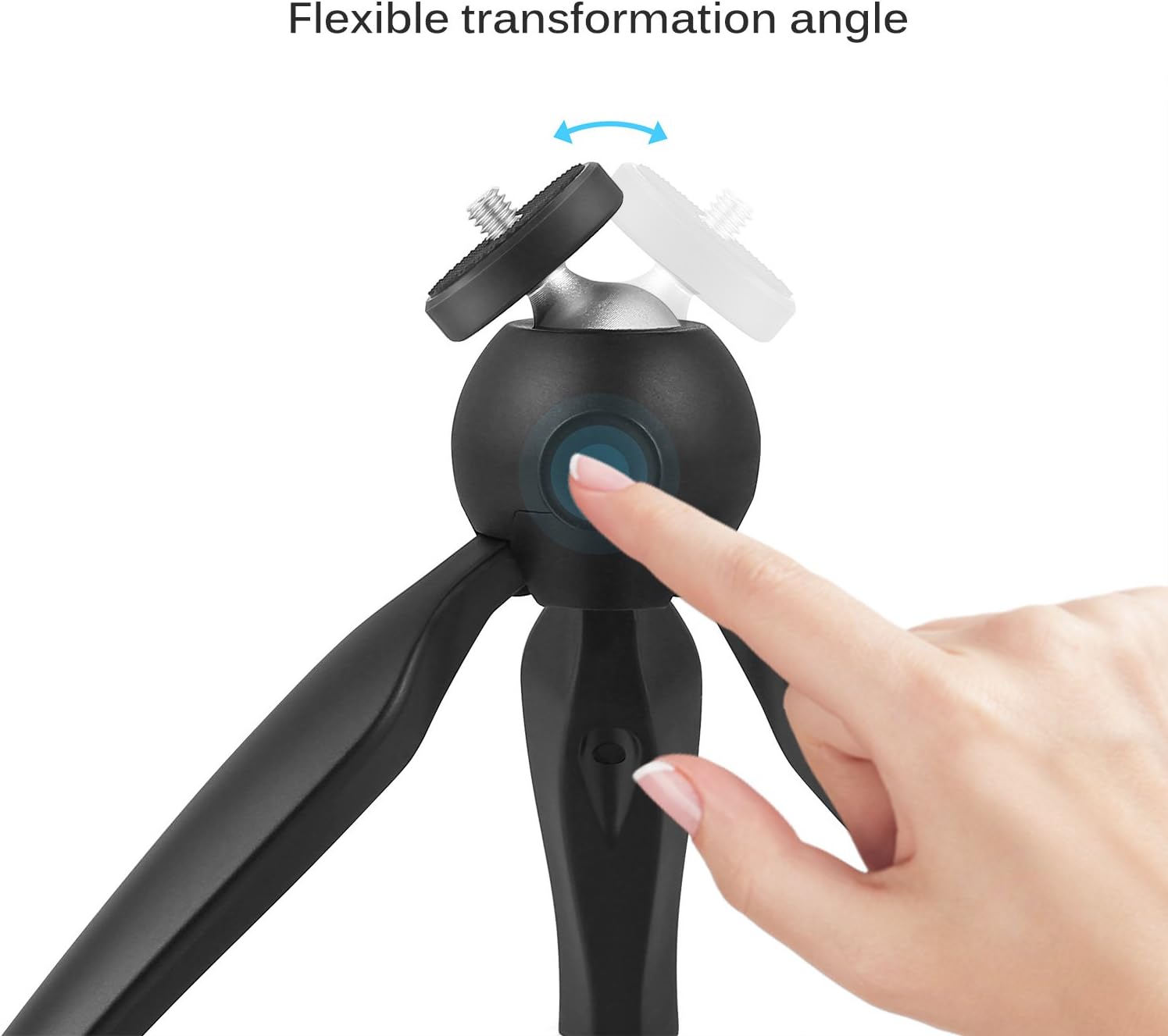 Mini Tripod Tabletop Stand with Ballhead for mini Projector DSLR Digital Cameras Video Gopro Nikon Canon Sony by WOWOTO : Camera & Photo