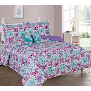 Free Shipping 7 Piece Kids Cute Elephant Comforter Full Playful