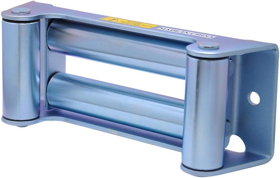 10 Inch Universal Roller Fairlead Cable Wire Lead Guide Winch Steel