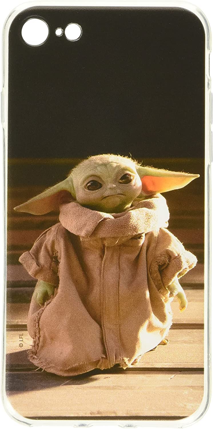 ERT GROUP mobile phone case for Apple Iphone 7/8/ SE 2/ SE 3 original and officially Licensed Star Wars pattern Baby Yoda 001 optimally adapted to the shape of the mobile phone, case made of TPU