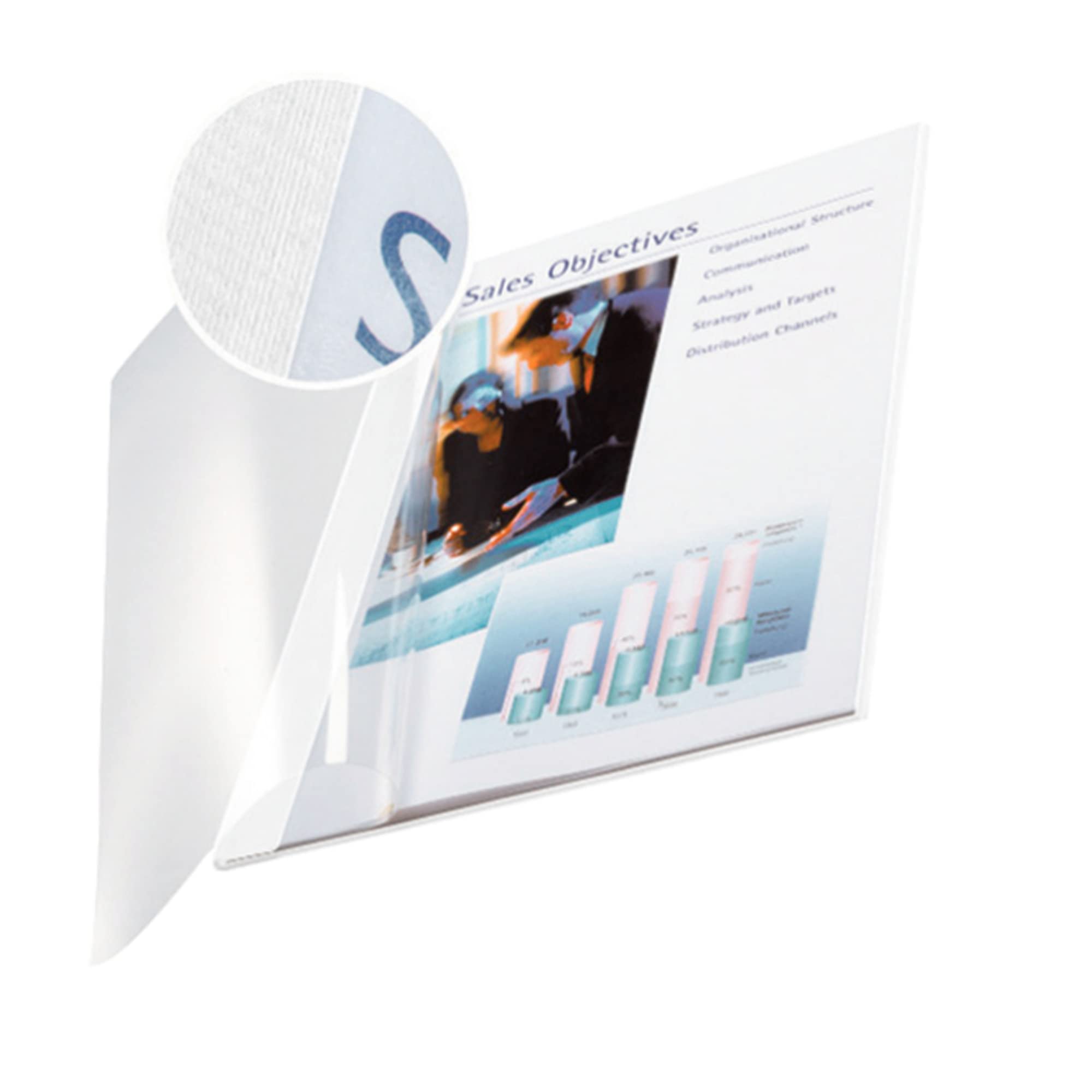 Leitz impressBIND Soft Covers, 7.0 mm Spine, Black, Pack of 10