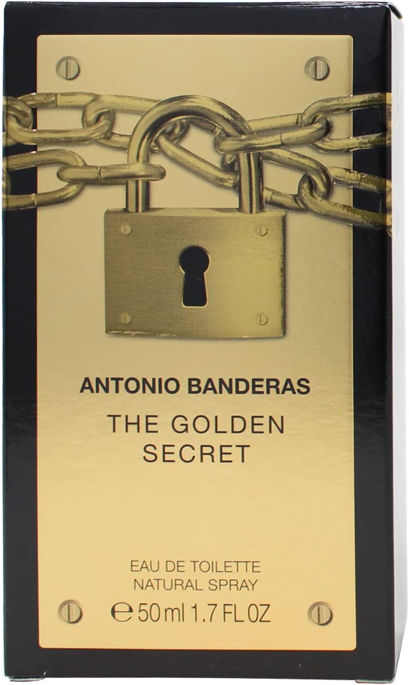 Antonio Banderas The Golden Secret EDT Spray 1.7 Oz Men Cologne
