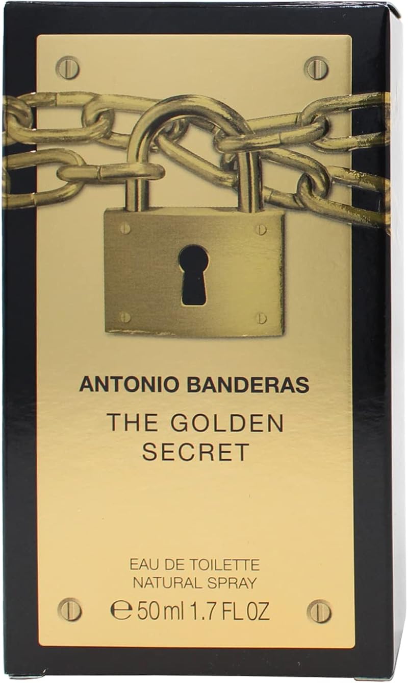 Antonio Banderas The Golden Secret EDT Spray 1.7 Oz Men Cologne
