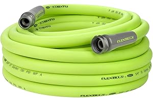 Flexzilla Garden Hose 3/4 in. x 50 ft., Lightweight All-Weather Water Hose, Durable and Flexible, Leak-Free Connections