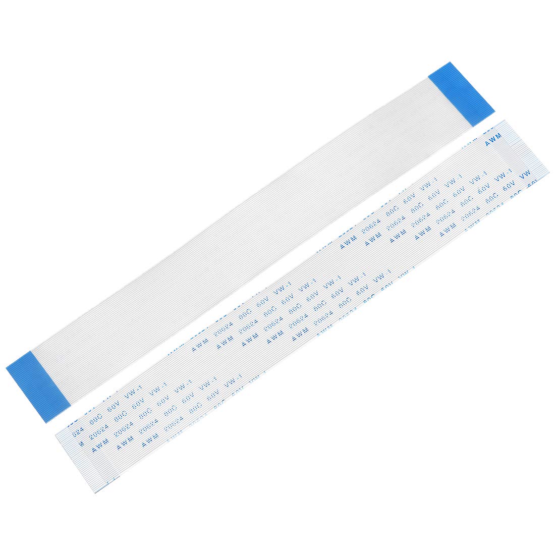 sourcing map Flexible Flat Cable, 40 Pins 0.5mm Pitch 150mm FPC FFC Flexible Ribbon Cable for LCD TV DVD Player Laptop 5Pcs (A Type)