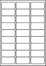 SmithPackaging A4 Self Adhesive Address Labels 2700 L6011 L4737 63.5x29.6 mm