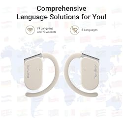 ANFIER M9 AI Language Translator Earbuds Open-Ear
