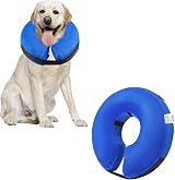Emwel Pet Inflatable Collar for X-Large Dogs Comfy Recovery Cone XL