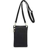Energather Cell Phone Purse, PU Leather Phone Bag Cell Phone Wallet for Women and Girls, Crossbody Phone Purse for Shopping
