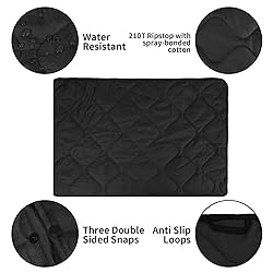 LOOGU Camo Blanket Waterproof Poncho Liner for