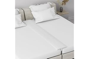 LIMTHE Bed Bridge Twin XL to King Bed Converter Kit | Combine Twin XL Beds to King | Split King Gap Filler for Adjustable Bed | Mattress Connector for Bed | Non-Slip | Washable Cover | 80"X11.5" Extra Wide