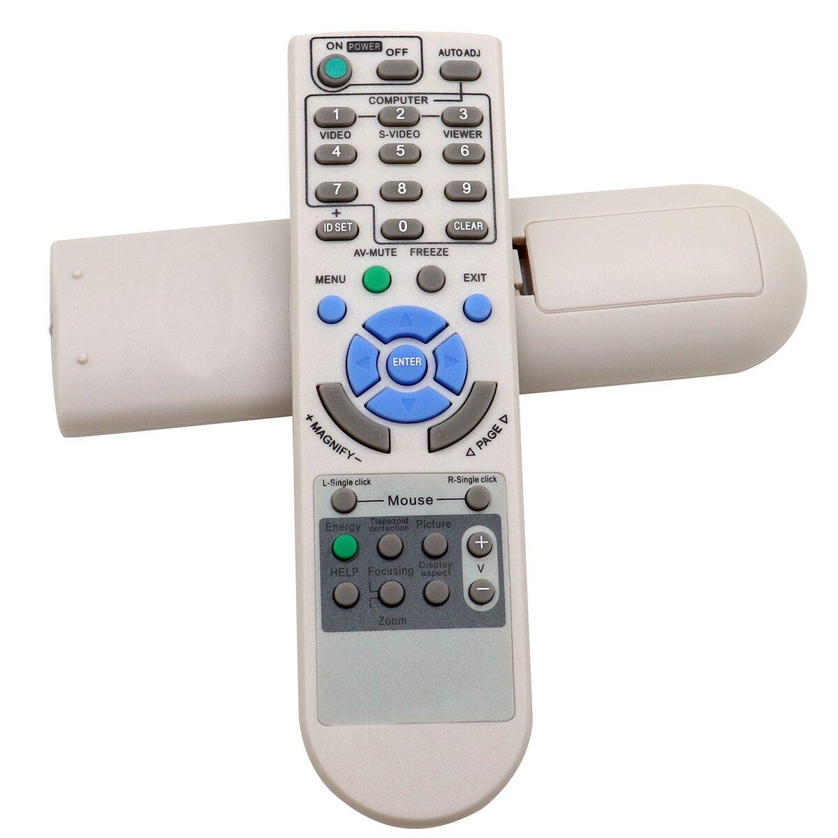 Aimdio RD-450C RD-448E Projector Remote Control for NEC M350X M300X M260X M230X M420X M300W M260W M300XS V300X V260X V230X V300W V260W LT/M/NP/P/UM/V/VT Series No Setup Required