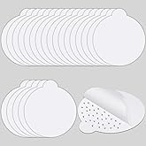 Kittmip 48 Pack Insect Trap Refillable Glue Boards Round Sticky Fruit Fly Trap Mosquito Fly Killer Pest Control Traps for Mosquitoes Fruit Flies Gnats Moths Fits Most Models Indoor Outdoor Lamp