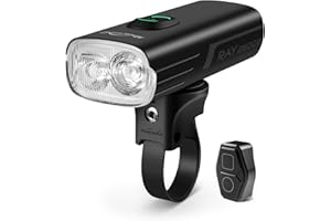 MagicShine Bicycle Light RAY 1600B/RAY 2600B,USB-C Fast Charging IPX6 Waterproof,Equipped with Two High-Power LEDs Bike Headl