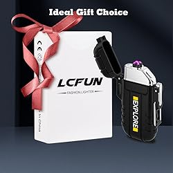 LcFun Electric Lighter, Plasma Lighter Waterproof
