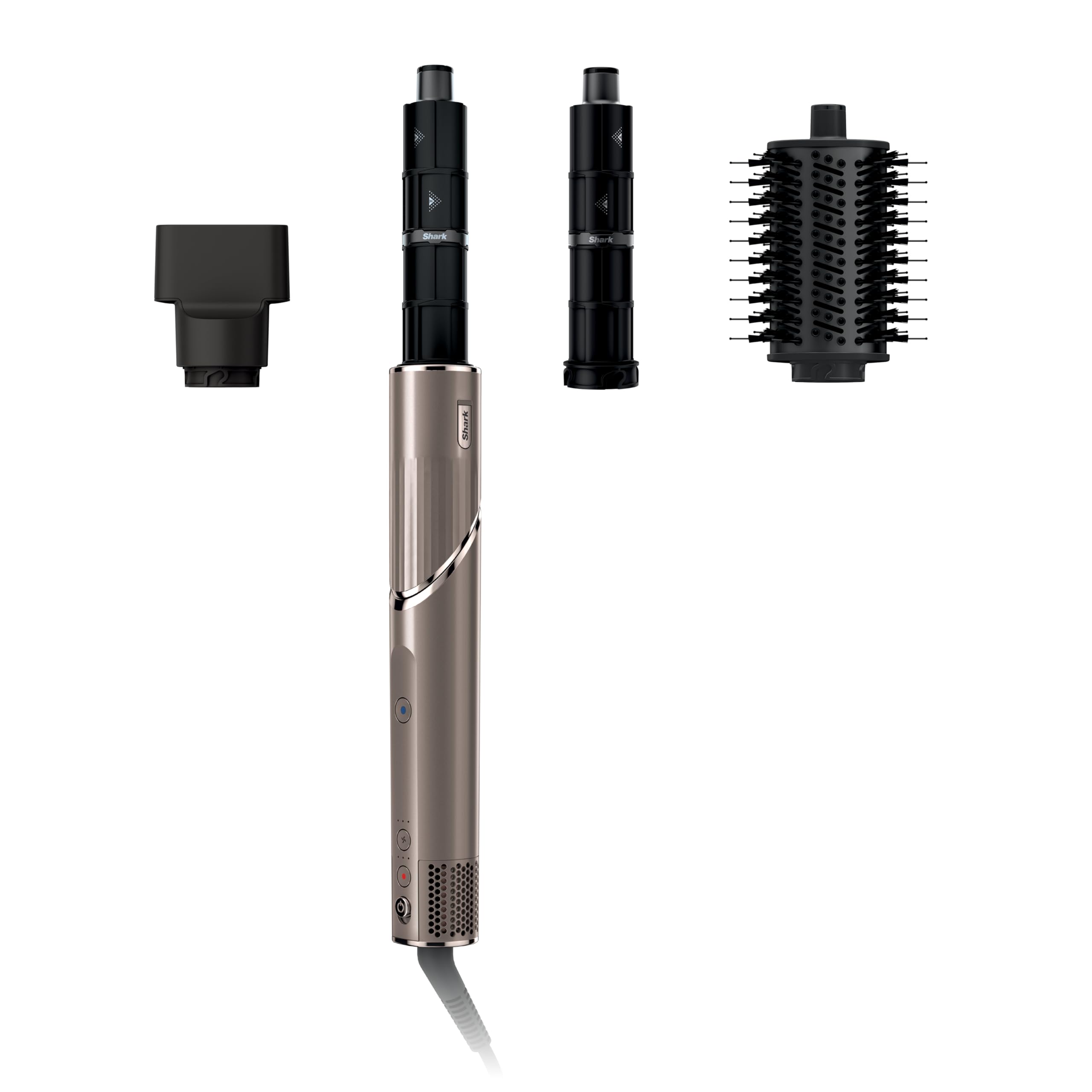 Photo 1 of Shark FlexStyle Air Styling & Drying System, Powerful Hair Blow Dryer & Multi-Styler with Auto-Wrap Curlers, Oval Brush, Concentrator Attachment, Mocha, HD431BR