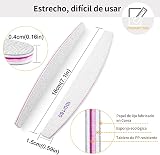 BLESWIN Professional Nail Files 12 Pack Double Sided 100/180 Grit view 2