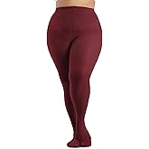 Seidiva Plus Size Tights for Women 80D Semi Opaque Stockings Soft & Elastic Women’s Pantyhose 1XL XXL 3XL 4XL