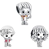 Doyafer 925 Sterling Silver Charms set Charm of fit women Bracelets Birthday gift for friends family