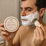Taylor of Old Bond Street Sandalwood Shaving Cream Bowl 150g view 3