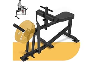 GUUG Calf Raise Machine Home Gym: Calf Machine Seated Calf Raise Machine Adjustable Calf Workout Machine Exercise Equipment