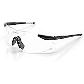 ESS Eyewear Eye Safety Systems ICE-One Ballistic Eyeshield, Clear Lens, White, 2.4 (740-0005)