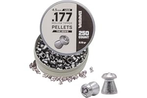 Barra Airguns Bowie Hollow Tipped Pellets for Pellet Gun, 0.177 Caliber 4.5mm Pellet, Hunting Grade, Powerful Penetration for Small Game Hunting, Increased Accuracy, 250 Count