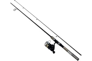 Daiwa DSK30-B/F702M D-Shock Reel & Rod Combo 7' Medium Action, Black/Gold