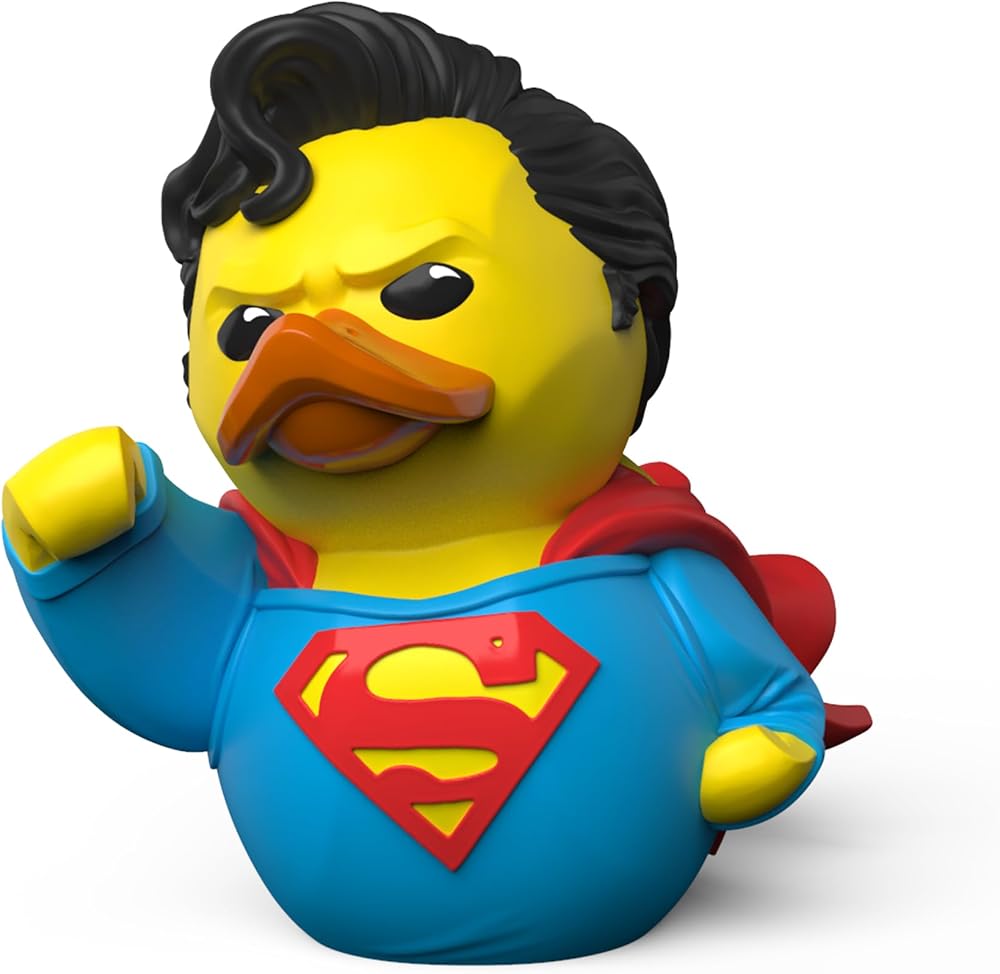 TUBBZ Boxed Edition Superman 2025 Collectible Vinyl Rubber Duck Figure