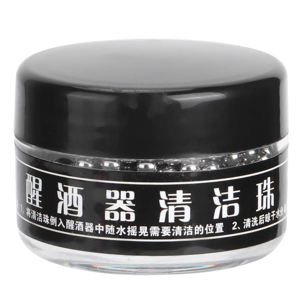 500Pcs Decanter Cleaning Beads Stainless Steel Reusable Cleaning Balls for Wine Decanters Goblets Glasses Cups Vases