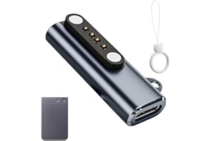 YANMONGI Type C Charger Adapter for PLAUD Note AI Voice Recorder Charger Connector，USB-C Female Charging Converter Accessories