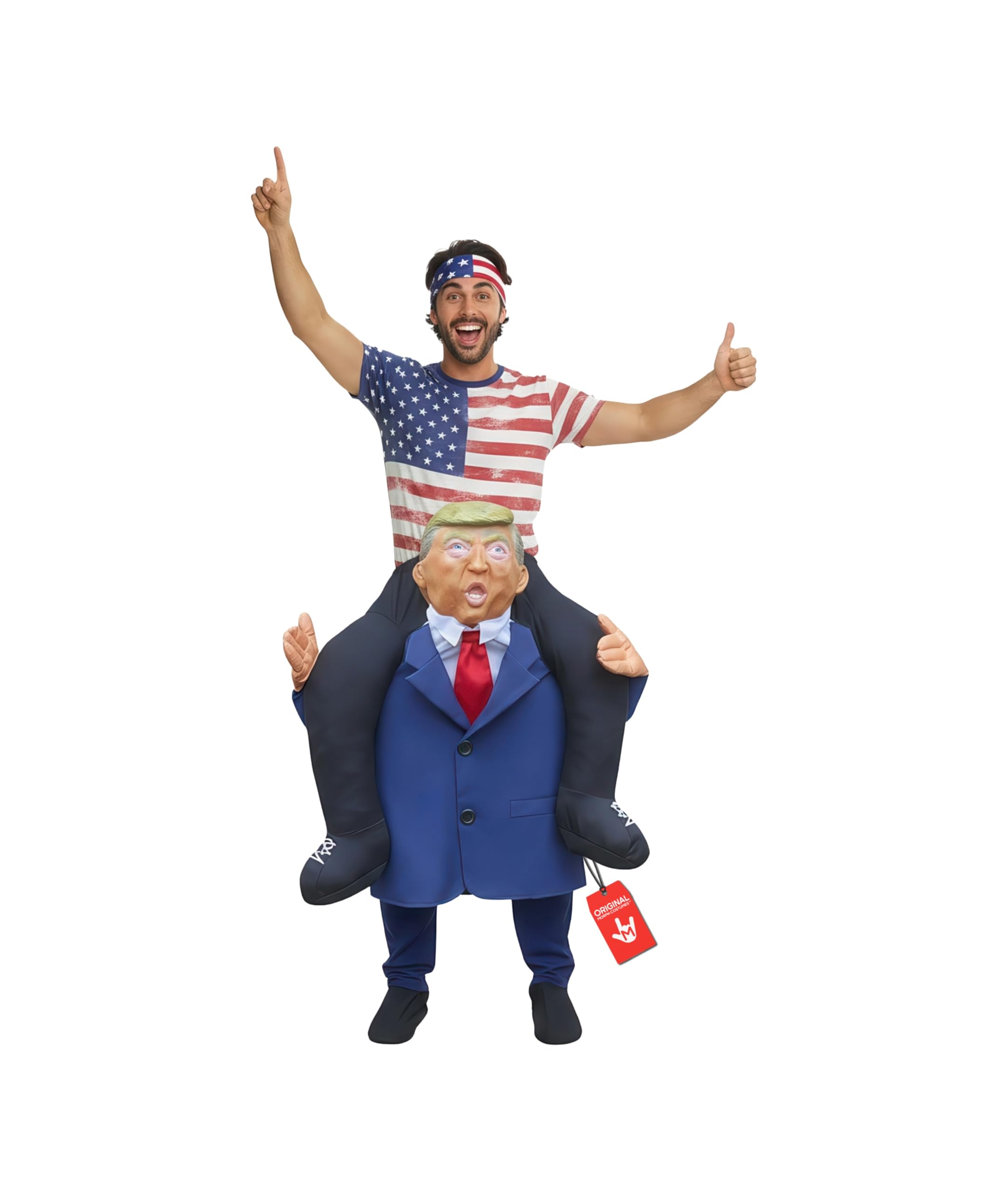 Disfraz de Presidente Morph Ride On, Disfraces de Halloween para Adultos