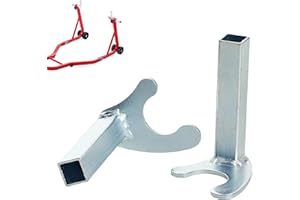 Donext Spool Lift Stand Attachments for Rear Sportbike Motorcycle Stands (Attachment ONLY), U-Shaped Adapter 1 Pair