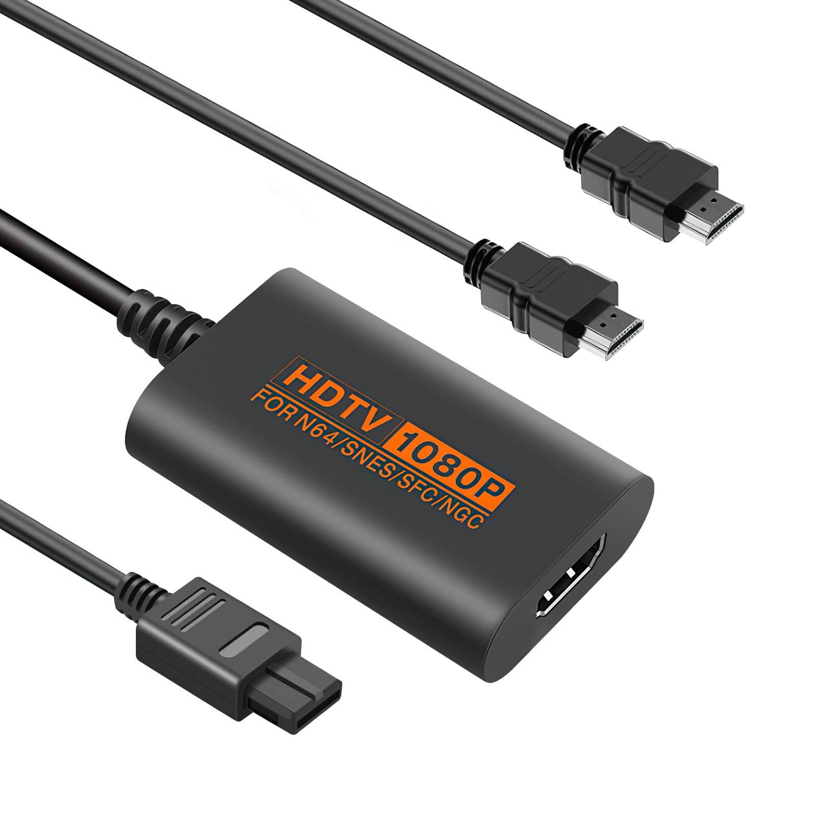 Sehawei N64 HDMI Adapter,HDMI Converter for N64/SNES/SFC/NGC