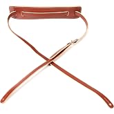 Gretsch Vintage Guitar Strap - Walnut | Instrument support and shoulder comfort with walnut leather, adjustable length and metal buckle