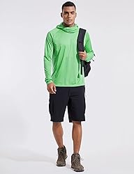 BALEAF Men's Sun Protection Hoodie Shirt UPF