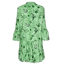 YongANs Tunic Tops Dress for Women 3/4 Sleeve Plus