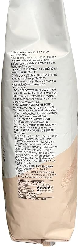 Caffè Corsini - Café en Grains Espresso 1 Kg, Mélange Classique Arabica et Robusta, Torréfaction Moyennement Sombre, Café Corsé Intense à l'Arôme Plein, Origine Amérique du Sud et Afrique
