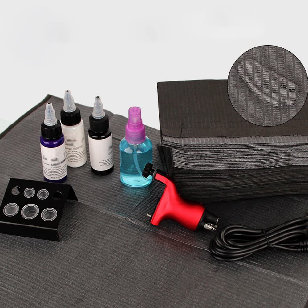 Disposable Dental Bibs Sheets Cloths, Tattoo Table Covers Clean Pad,Underpad Hygiene Personal Tattoo Bib Waterproof Tattoo TableCloth Tattoo Supply Sheet, 125pcs13